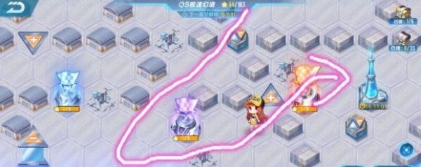 QQ飞车手游S17QS极速幻境攻略 1-4章通关路线介绍[多图]图片1